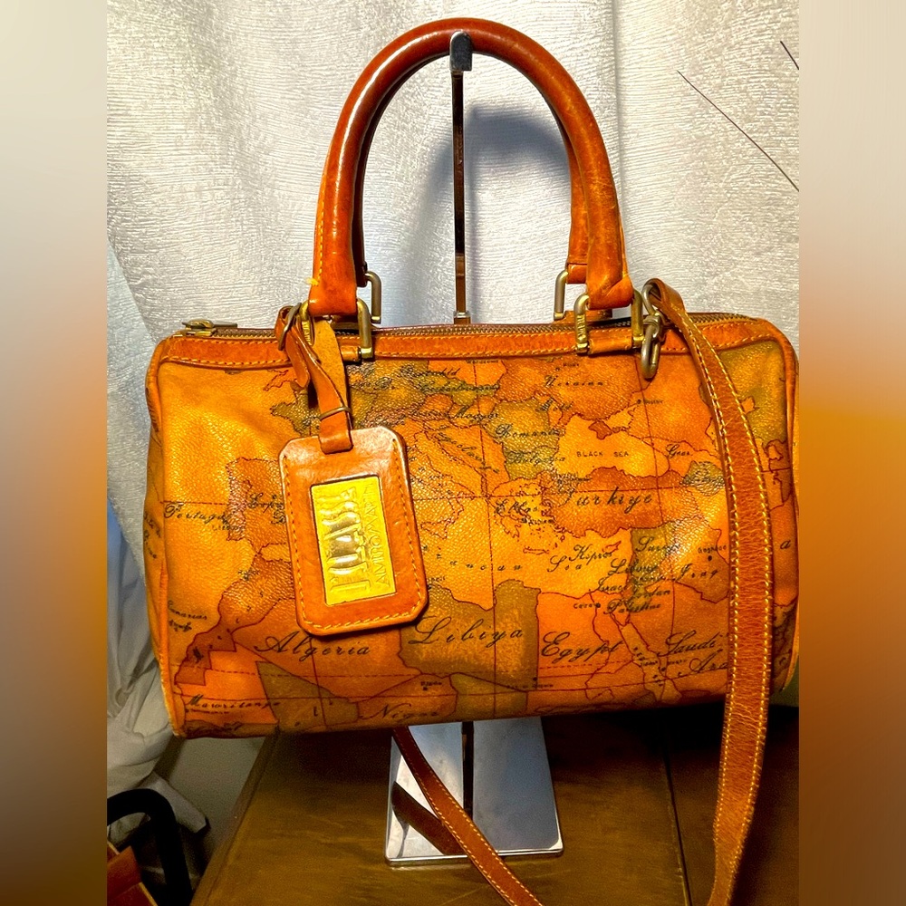 Geo map bag,Alviero Martini